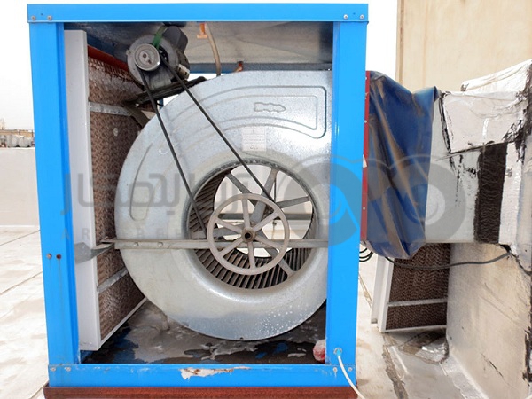 انتشار صدای بسیار زیاد از کولر آبی آبسال