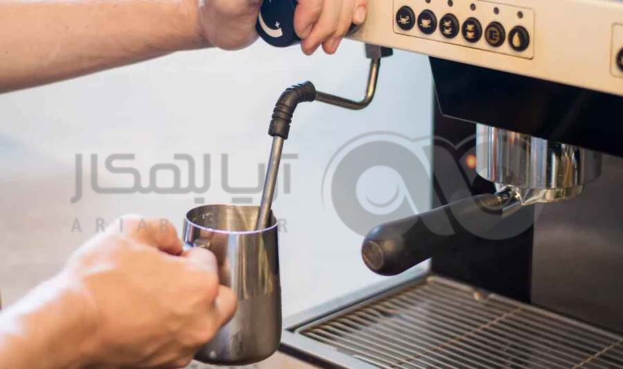 رسوب گرفتن لوله نازل بخار اسپرسوساز