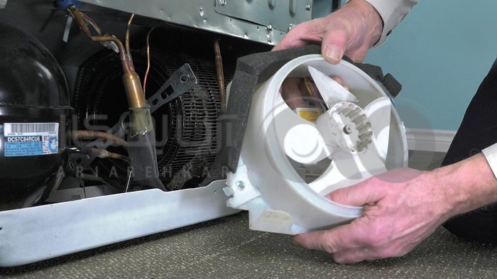 خرابی پره های فن یخچال