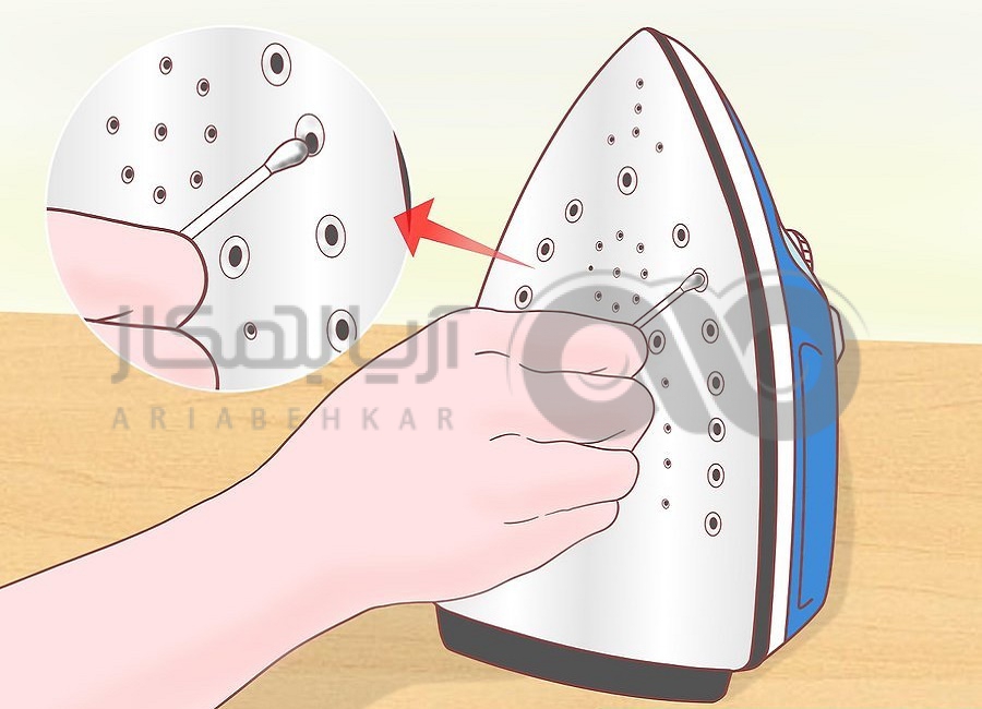 نحوه جرم گیری اتو مخزن دار با استفاده از سرکه