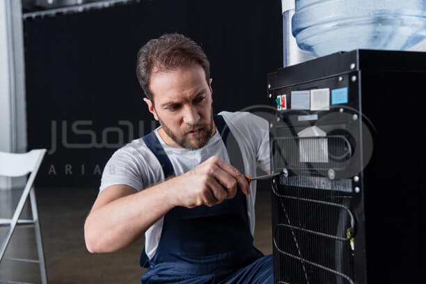 آموزش نحوه تنظیم ترموستات آبسردکن