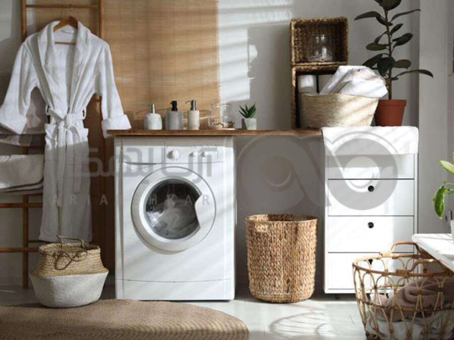 معنی کلیدها و اصطلاحات روی ماشین لباسشویی ال جی