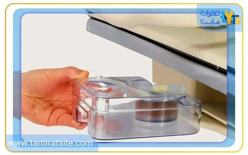 اتو پرس گیلبرتون صدای پمپ بخار میدهد ولی بخار نمیزند