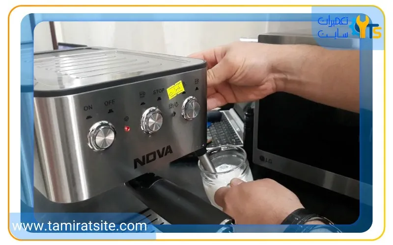 اصلی ترین نکات در تعمیر اسپرسوساز نوا