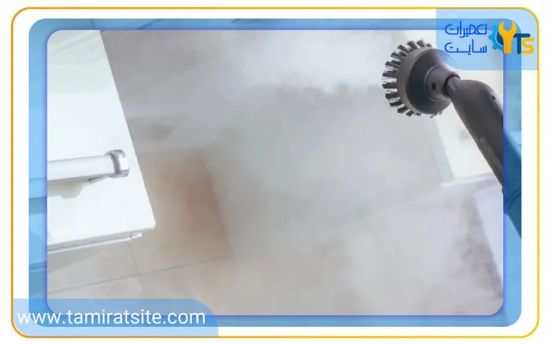 بخارشوی خانگی را روشن کنید