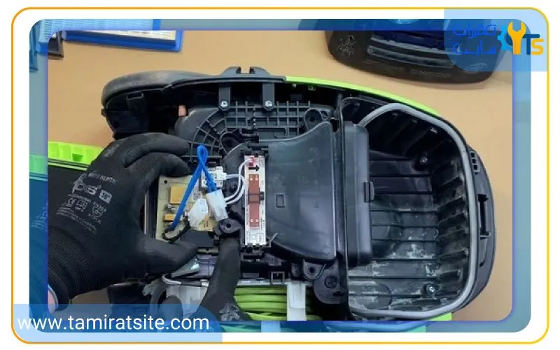 بوی سوختگی از جاروبرقی سامسونگ