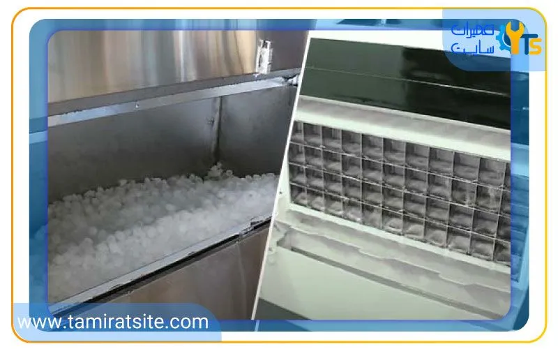 تراز نبودن یخساز خانگی و صنعتی