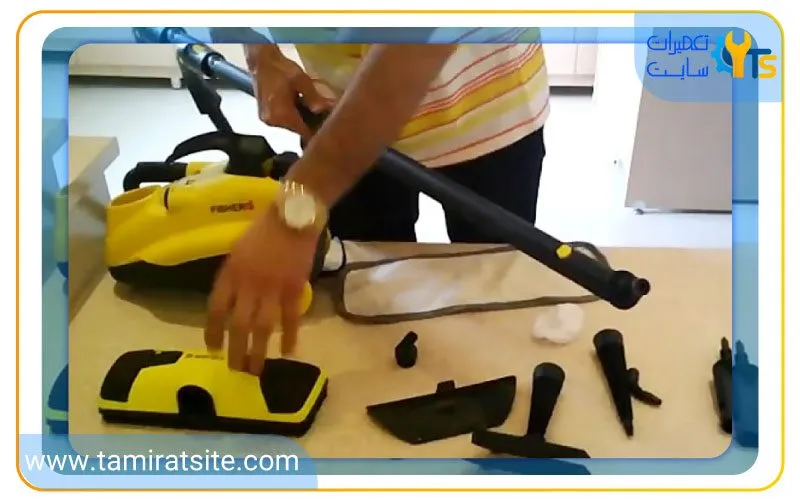 تعمیر بخار شوی فیشر توسط تکنیسین مجرب تعمیرات سایت