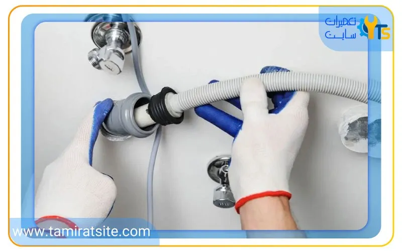 تعمیرات ماشین ظرفشویی سامسونگ به دلیل تخلیه نشدن آب در آن