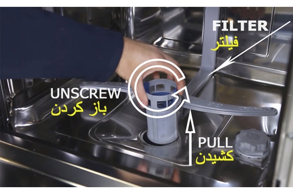 تعویض-فیلتر-ماشین-ظرفشویی