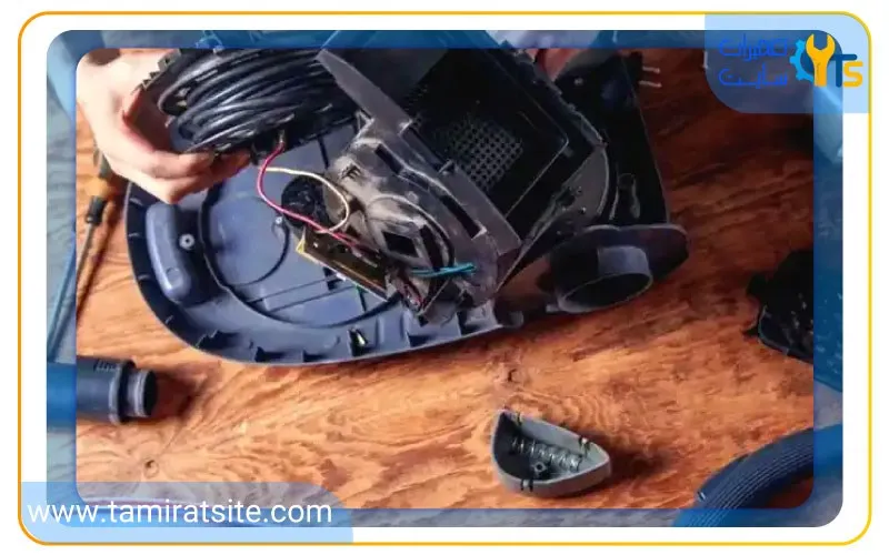 ثبت تعمیرات جاروبرقی در تعمیرات سایت به چه صورت می باشد؟