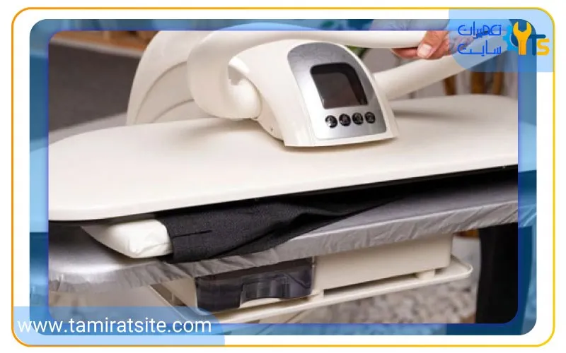 جمع شدن پارچه و یا خط افتادن روی آن