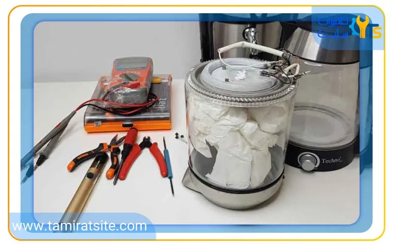 خرابی ترموستات چای ساز سانی