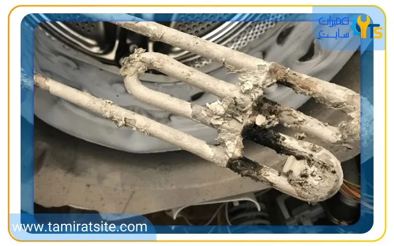 دلایل خرابی المنت ماشین لباسشویی ال جی چیست