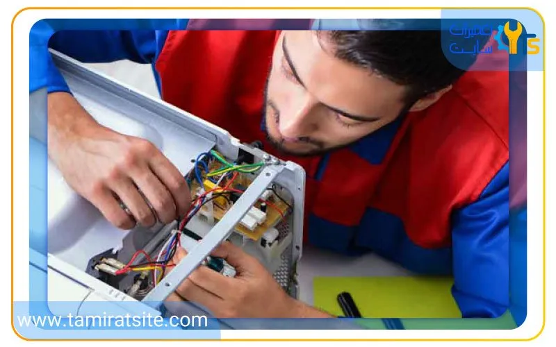 دلیل دود کردن ماکروفر ال جی