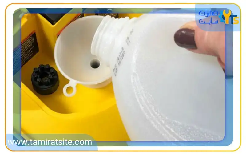 رسوب زدایی بخارشوی دلونگی با استفاده از محلول سرکه و آب