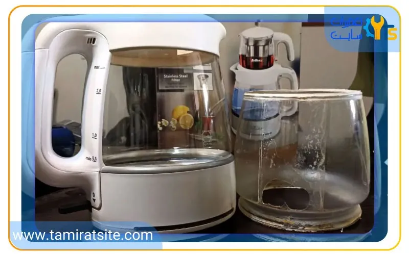 روش تعویض شیشه چای ساز فلر