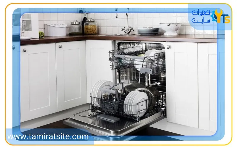 روشن شدن علامت شیر آب در ماشین ظرفشویی بوش چه علتی دارد