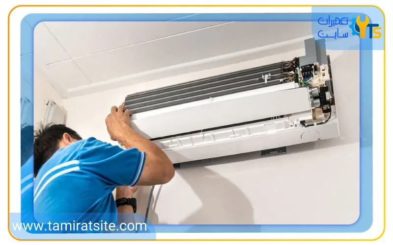 رویه تعمیر کولر گازی تراست