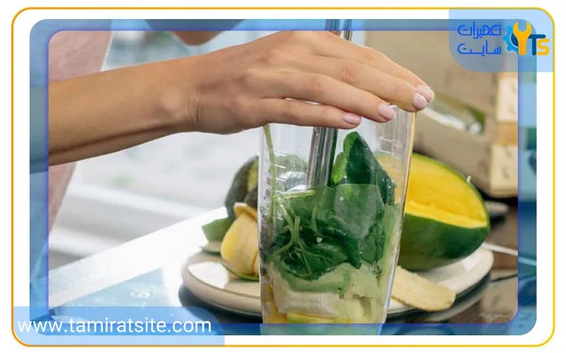 طرز استفاده از گوشت کوب برقی سه کاره برای مخلوط کردن مواد غذایی