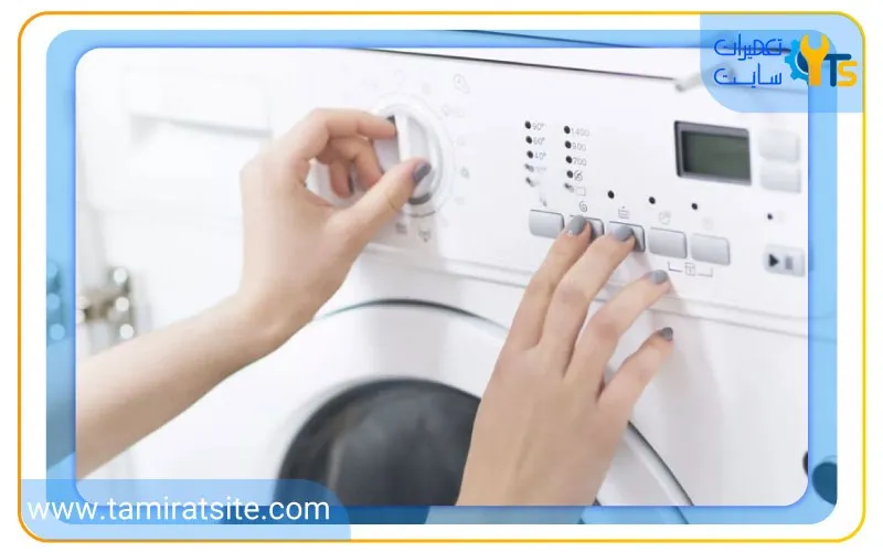طریقه روشن/ خاموش کردن و شروع به کار ماشین لباسشویی آبسال قدیمی