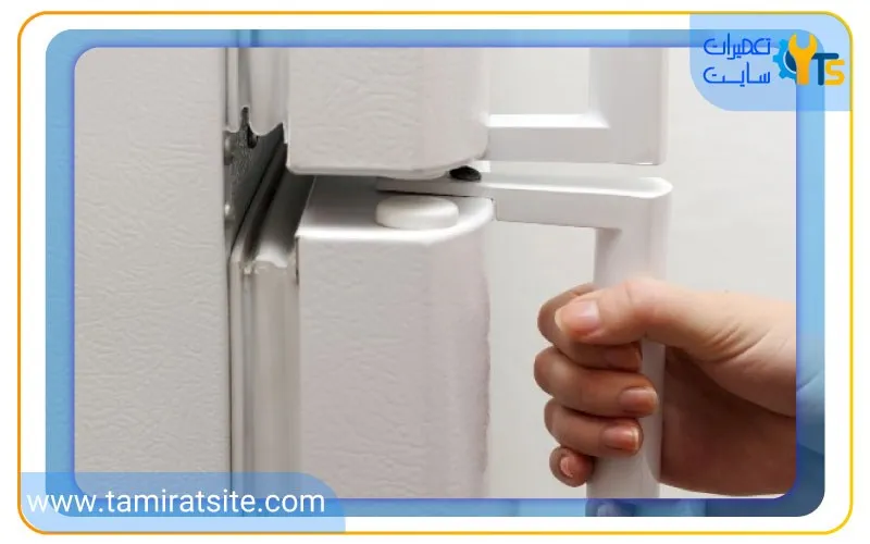 علت بسته نشدن درب یخچال چیست