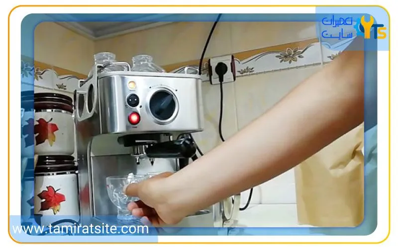 علت بیرون ندادن آب از قهوه ساز نوا