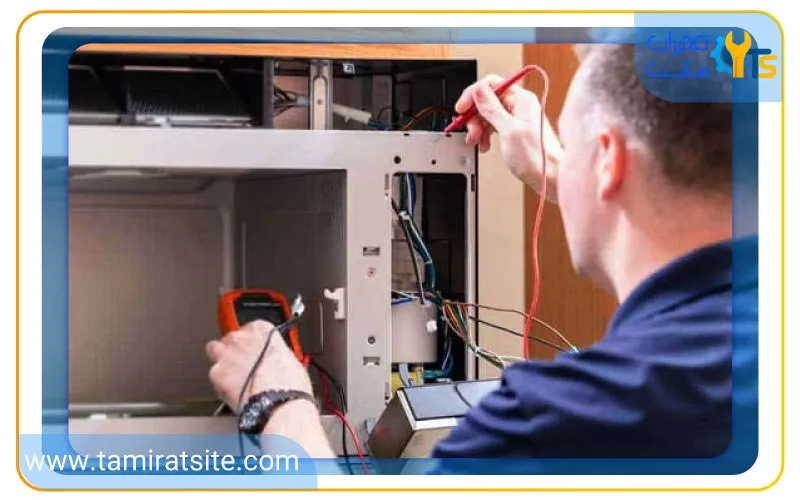 علت جرقه زدن ماکروفر پاناسونیک