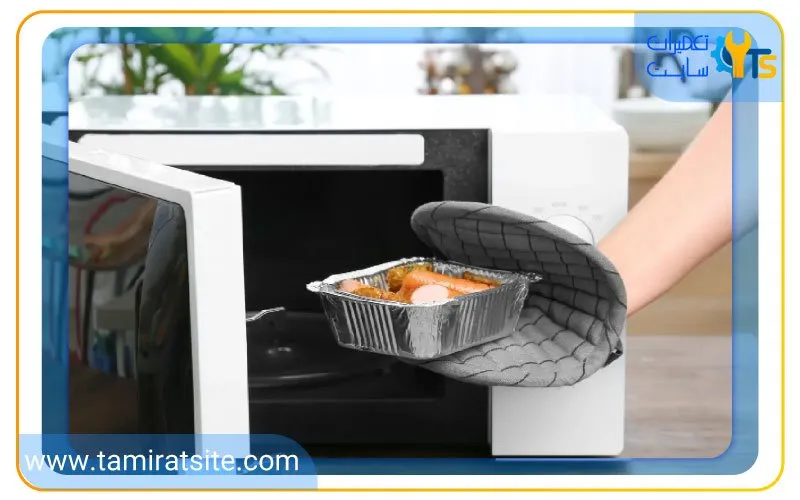 علت کار نکردن صفحه گردان ماکروفر نف