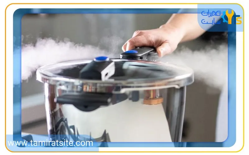 عملکرد سوپاپ اطمینان در زودپز سوپاپ دار چگونه است