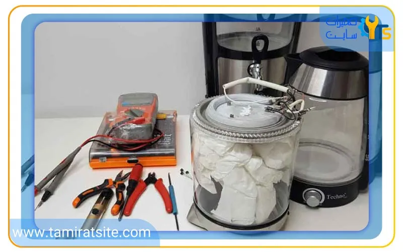 عیب یابی و تعمیر چای ساز