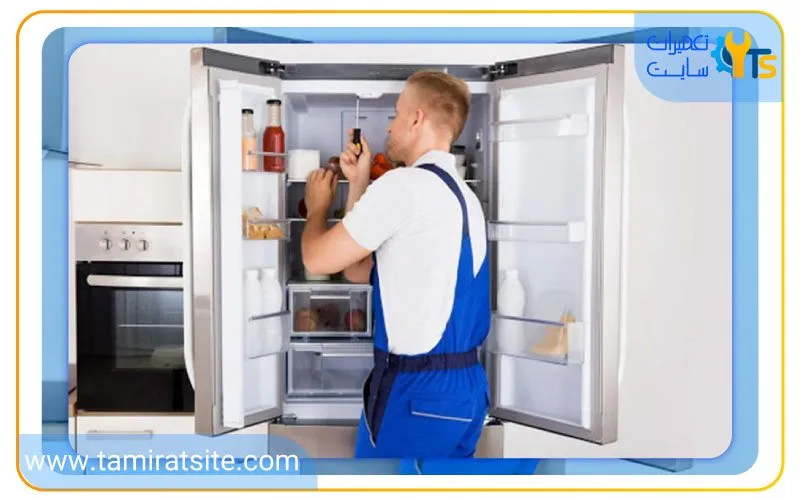 فرایند تعمیر ساید بای ساید وایت مور توسط تعمیرکاران متخصص تعمیرات سایت