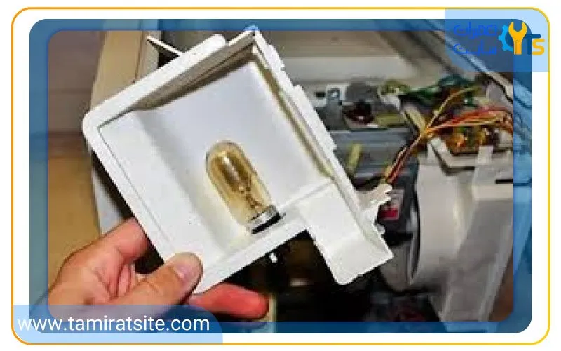 لامپ ماکروفر نف روشن نمیشود