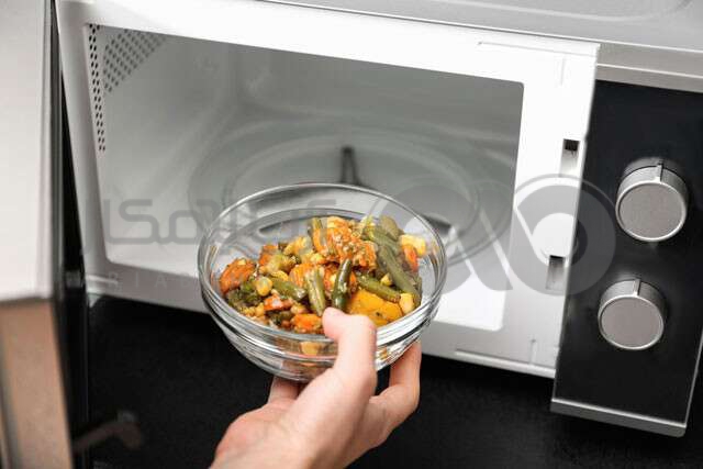 معنی کلمات روی مایکروفر و عملکرد دکمه های آن