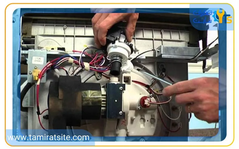 مراحل تعویض سنسور آب ماشین ظرفشویی