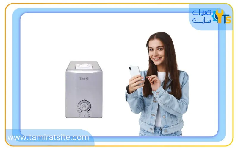 مراحل درخواست تعمیرکار بخور سرد امسیگ تعمیرات سایت