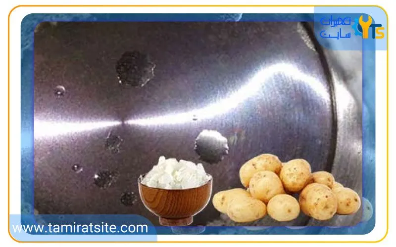 نحوه جرم گیری کتری برقی با استفاده از سیب زمینی