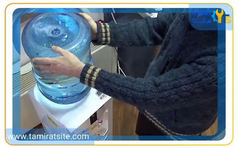 نحوه صحیح جا به جا کردن آبسردکن