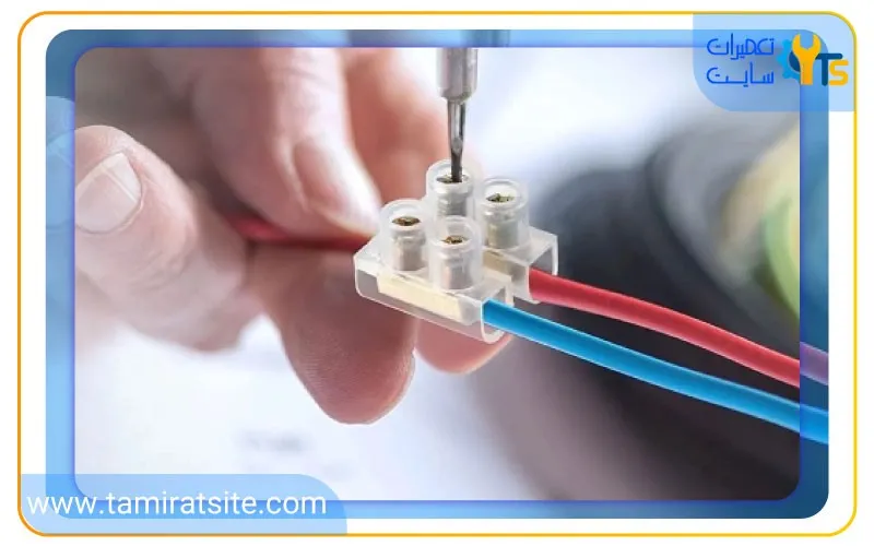 وجود مشکل در اتصالات برقی