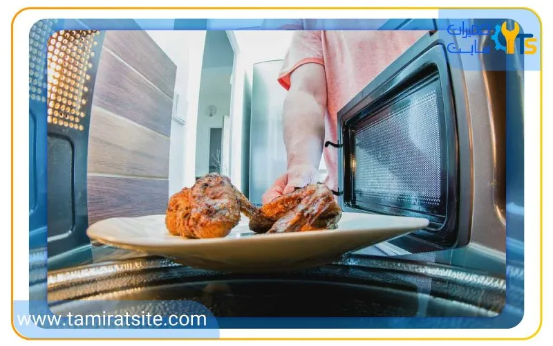 چرا سینی ماکروفر ال جی نمی چرخد